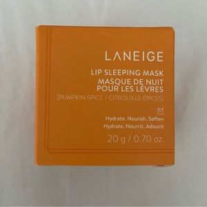 Laneige lip sleeping mask pumpkin spice NIB